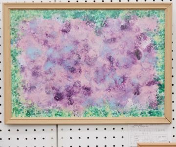 作品タイトル:あじさい 作者:福田　美香 の画像