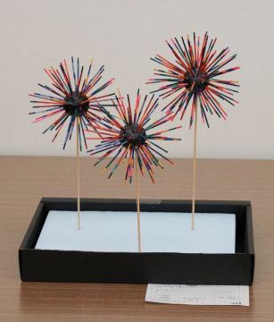 作品タイトル:花火大会 作者:小杉　真由 の画像