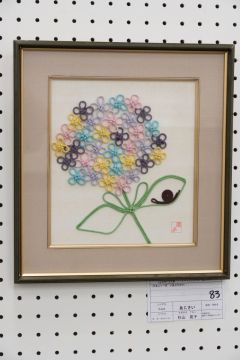 作品タイトル:あじさい 作者:杉山　晃子 の画像