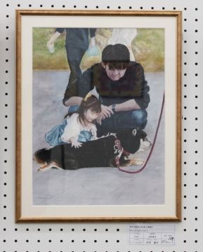 作品タイトル:ふれあう 作者:中村　倫子 の画像