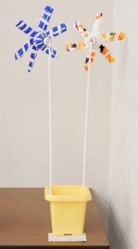 作品タイトル:ペットボトル風車 作者:伊澤　徹眞 の画像