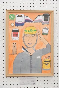 作品タイトル:自画像 作者:小菅　翔栄 の画像